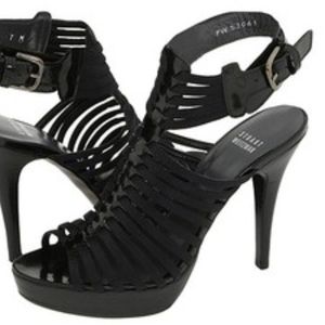 Stuart Weitzman Tijuana Shoes Black 10.5 M